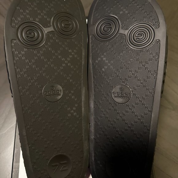 AUTHENTIC Brand New Gucci Slides Men\'s Size 10.5